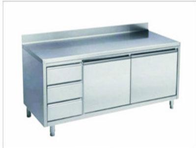 抽屉式掩门工作台