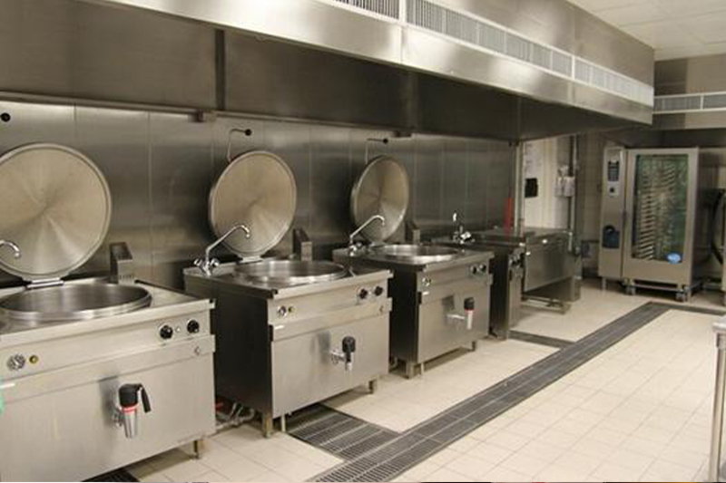 酒店不锈钢厨房设备的正确安装方式